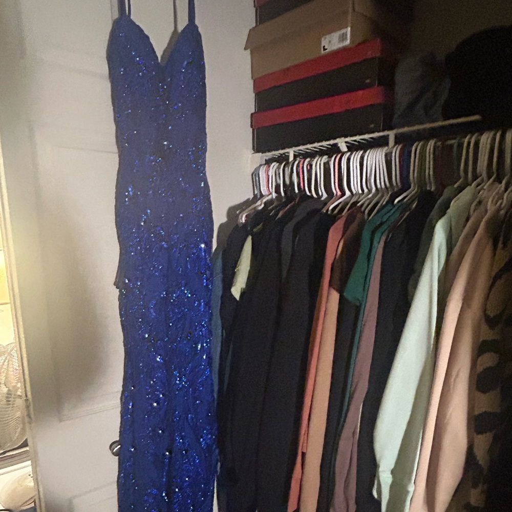 Sparkling Blue Gown